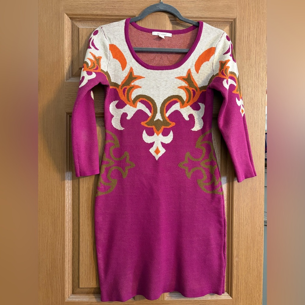 Multicolor Knit Dress - Small